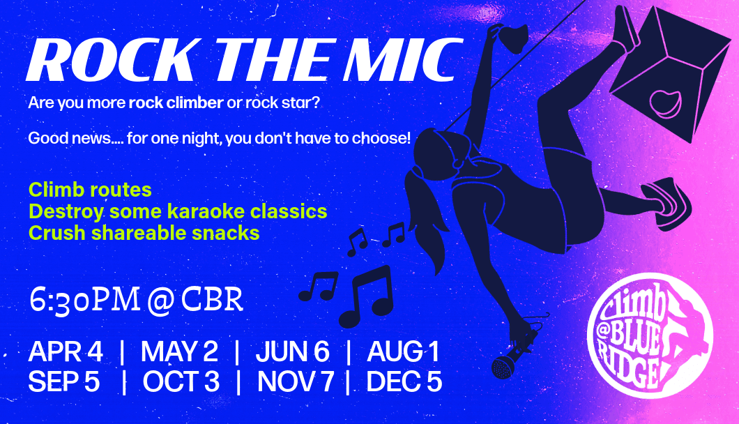 Promo graphic for Rock the Mic