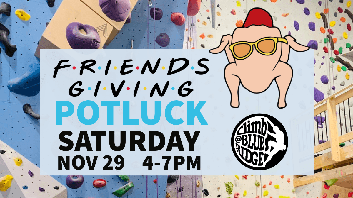 Promo graphic for Friendsgiving